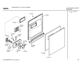 Схема №4 SGS53E28EU с изображением Панель управления для электропосудомоечной машины Bosch 00441190