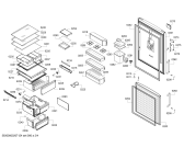 Схема №4 KGN39AI31R Bosch с изображением Крышка для холодильника Bosch 00776828