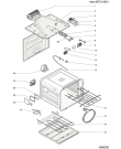 Схема №3 FZ61P1IX (F031572) с изображением Обшивка для духового шкафа Indesit C00143551