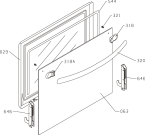 Схема №1 HSF233050E (695382, P51A1-V1VT) с изображением Дверь (стекло) духовки для электропечи Gorenje 154080