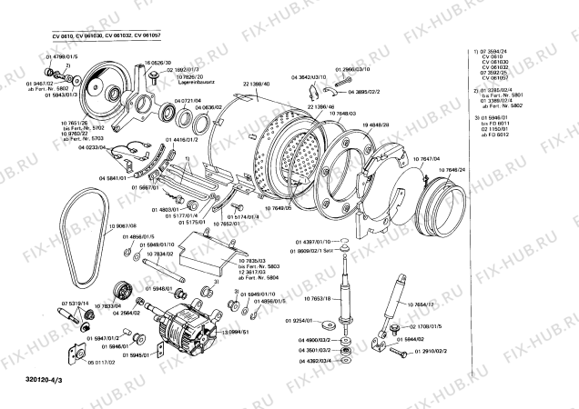 Схема №4 0722044454 V6372 с изображением Диспенсер для стиральной машины Bosch 00107662