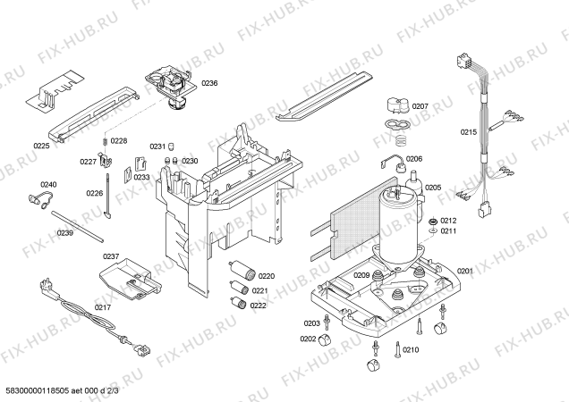 Схема №3 3XD620H с изображением Привод для сплит-системы Bosch 00600407