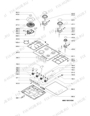 Схема №2 BDK60DRBNA (F103007) с изображением Всякое для электропечи Indesit C00398092