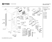 Схема №1 P1KCS3701D с изображением Накладка для холодильной камеры Bosch 00484800