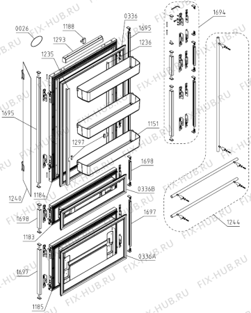 Схема №2 ZIC30GNDII (291960, HZLF3876) с изображением Проводка для холодильной камеры Gorenje 299750