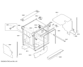 Схема №5 SMI40M22EU с изображением Передняя панель для посудомойки Bosch 00670922