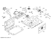 Схема №7 HLN658020F с изображением Панель управления для плиты (духовки) Bosch 00669951