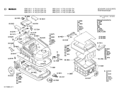 Схема №2 0752210224 BBS2315 с изображением Нижняя часть корпуса для мини-пылесоса Bosch 00118229