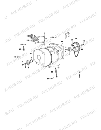 Взрыв-схема стиральной машины Arthurmartinelux AW2080AA - Схема узла Functional parts 267