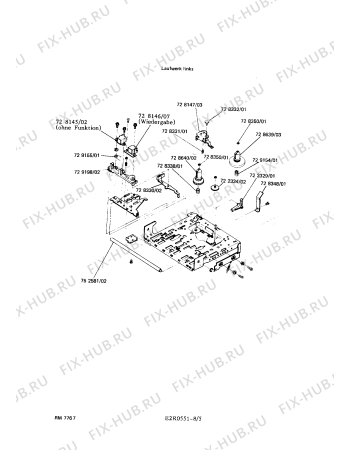 Схема №6 RM7767 с изображением Прижимной валик для звукотехники Siemens 00728147