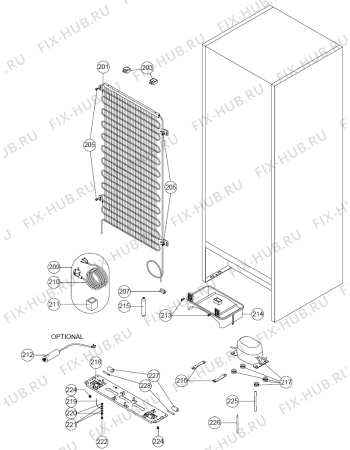 Схема №1 RF43310N   -Fridge freezer (171782, V38001010) с изображением Запчасть для холодильника Gorenje 365676