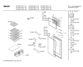 Схема №2 KSV3900NL с изображением Дверь для холодильника Bosch 00239320