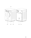 Схема №5 WA 4056 с изображением Декоративная панель для стиральной машины Whirlpool 481245211071