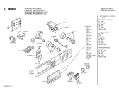 Схема №4 WFK5000SI WFK5000 с изображением Панель для стиралки Bosch 00119544