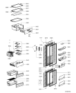 Схема №1 VS 601 IX с изображением Рамка для холодильника Whirlpool 481245088514