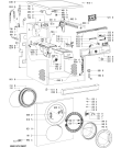 Схема №2 AWO/D 7653/S с изображением Декоративная панель для стиралки Whirlpool 480111100681