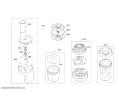 Схема №4 MUM58244 с изображением Опорная ножка для кухонного комбайна Bosch 00029643