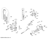 Схема №5 SGS33FU1CH с изображением Передняя панель для электропосудомоечной машины Bosch 00647609