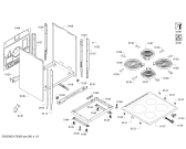 Схема №6 HCE622323V Bosch с изображением Ручка переключателя для плиты (духовки) Bosch 00629940