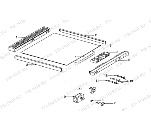 Взрыв-схема холодильника Zanussi ZVC102T - Схема узла Electrical equipment 268