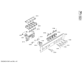 Схема №5 E96E63N1MK с изображением Переключатель для электропечи Bosch 00618534