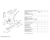 Схема №1 KG34NV03 с изображением Дверь морозильной камеры для холодильной камеры Siemens 00684198
