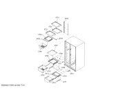 Схема №14 RS495310 с изображением Поднос для холодильной камеры Bosch 00448727