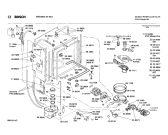 Схема №3 SMU5021 с изображением Панель для электропосудомоечной машины Bosch 00119796