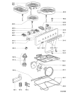 Схема №2 SMZK 5544 FH WS с изображением Переключатель для плиты (духовки) Whirlpool 481241128726