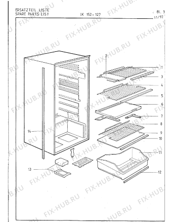 Схема №10 IK152127 с изображением Компрессор для холодильной камеры Bosch 00141473