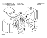 Схема №4 SE24A290 с изображением Передняя панель для посудомойки Siemens 00433762