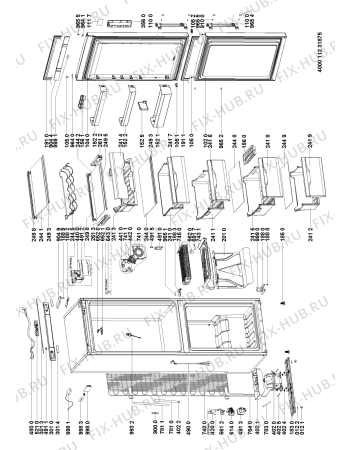 Схема №1 LI8 FF2O X H с изображением Фитинг для холодильной камеры Whirlpool 481010992294