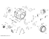 Схема №4 WAT286B8SN с изображением Панель управления для стиралки Bosch 11021137