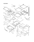 Схема №9 GC2228GEHB с изображением Поверхность для холодильной камеры Whirlpool 481201221978