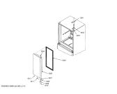 Схема №10 SK590264 с изображением Крышка для холодильника Bosch 00494631