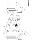 Схема №1 ARC 5863/2 с изображением Полка для холодильной камеры Whirlpool 480132100438