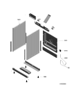 Схема №3 ACM 926/1 IX с изображением Затычка для духового шкафа Whirlpool 482000016317