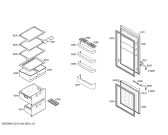 Схема №2 KGVMI3S6 с изображением Дверь для холодильника Bosch 00244529