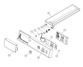 Схема №5 T741 DK   -White #2311092 (900002608, TD40DK) с изображением Декоративная панель для стиральной машины Gorenje 103352