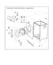 Схема №3 031244C15400 - C44CB с изображением Обшивка для электросушки Whirlpool 482000016017