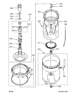 Схема №9 3LBR8255EQ AWM 942 с изображением Переключатель (таймер) для стиральной машины Whirlpool 481227618302