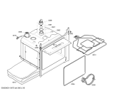 Схема №5 HBN131521B с изображением Панель управления для плиты (духовки) Bosch 00447814