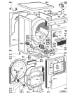 Схема №1 AWZ 110 с изображением Декоративная панель для сушильной машины Whirlpool 481245219481