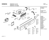 Схема №4 HB53555FN с изображением Панель управления для плиты (духовки) Siemens 00366967
