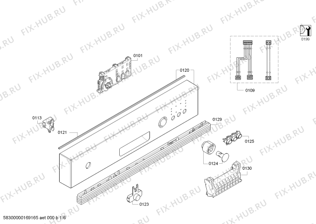 Схема №5 BMA5160EG BMA 5160EG A+ с изображением Набор кнопок для посудомоечной машины Bosch 00627126