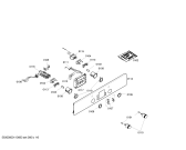 Схема №5 HBN430520F с изображением Панель управления для духового шкафа Bosch 00660744