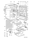 Схема №1 KVI 1620/A/1-LH с изображением Дверка для холодильника Whirlpool 481231028182