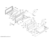 Схема №6 HBC86K723S с изображением Фронтальное стекло для плиты (духовки) Bosch 00688704