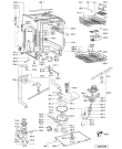 Схема №2 ADG 7560/2 с изображением Панель для посудомойки Whirlpool 480140101266