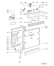 Схема №2 GSIK 6518 WS с изображением Панель для посудомойки Whirlpool 480140100664